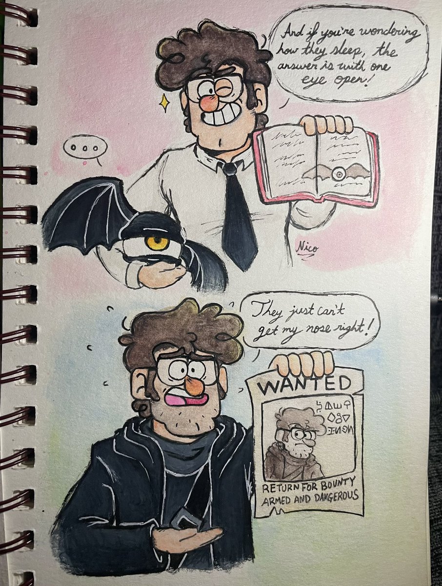 Throws this at you as you scroll by #GravityFalls #StanfordPines