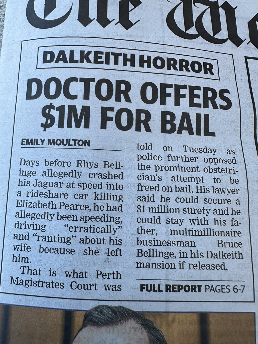GJ4592206129943's tweet image. The quicker he gets used to being in jail the better I reckon.
Two evil Drs in Dalkeith- what are the odds? 
Why should this prick get to live in a mansion while the poor victim is in a coffin?
#perthnews #Ahpra #SJOG #wanews  #RbysBellinge