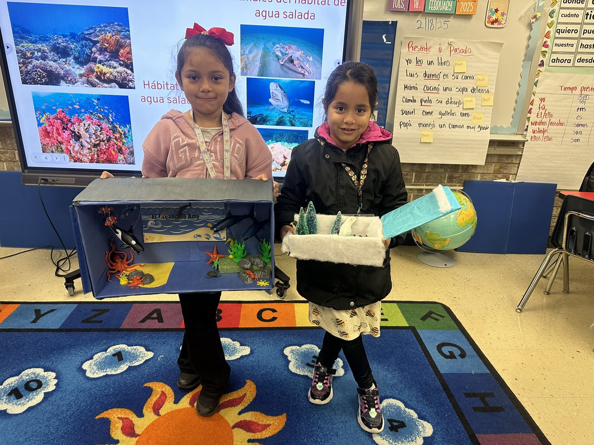 Susy67759505's tweet photo. Our first grade students have been hard at work on an exciting project exploring the diverse and fascinating world of animals and their habitats.
A huge shout-out to all the students for their dedication and hard work on this project! https://t.co/NDcPI6tJl7