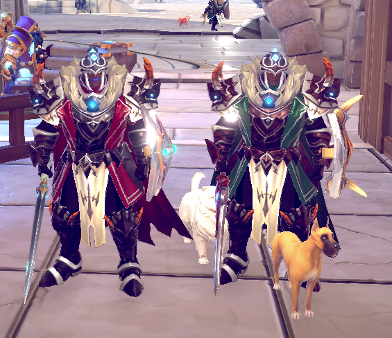 Red and Grean rangers of the fam champions of Elumia come check the game web3 <a href="/ExoticMTG/">The Viking Referee</a> #exoticnft