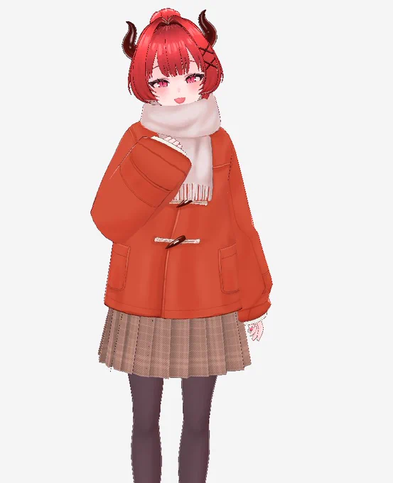 というわけで冬服が出来ましたこんなんもうバレンタインデートじゃん……… 