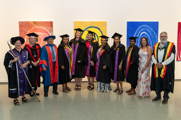 Congratulations to the first graduates of Curtin’s On Country Teacher Education Initiative, which helps Indigenous classroom support staff in regional and remote areas to become qualified primary school teachers ✨🎉⭐

Read more via curtin.edu.au/news/media-rel…