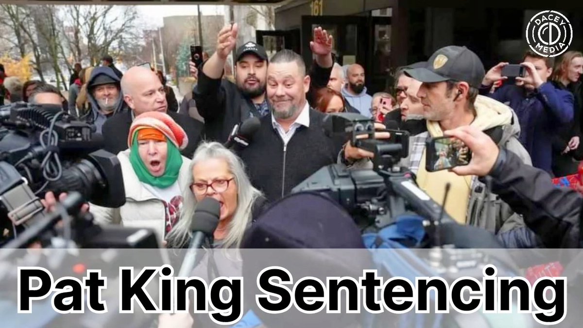 Chris Dacey (@daceymedia2) on Twitter photo Pat King's sentencing is tomorrow morning at the Ottawa Courthouse.
I will be there with <a href="/rightblend/">Right Blend</a> to cover things and provide updates. Pat King's sentencing is tomorrow morning at the Ottawa Courthouse.
I will be there with <a href="/rightblend/">Right Blend</a> to cover things and provide updates.