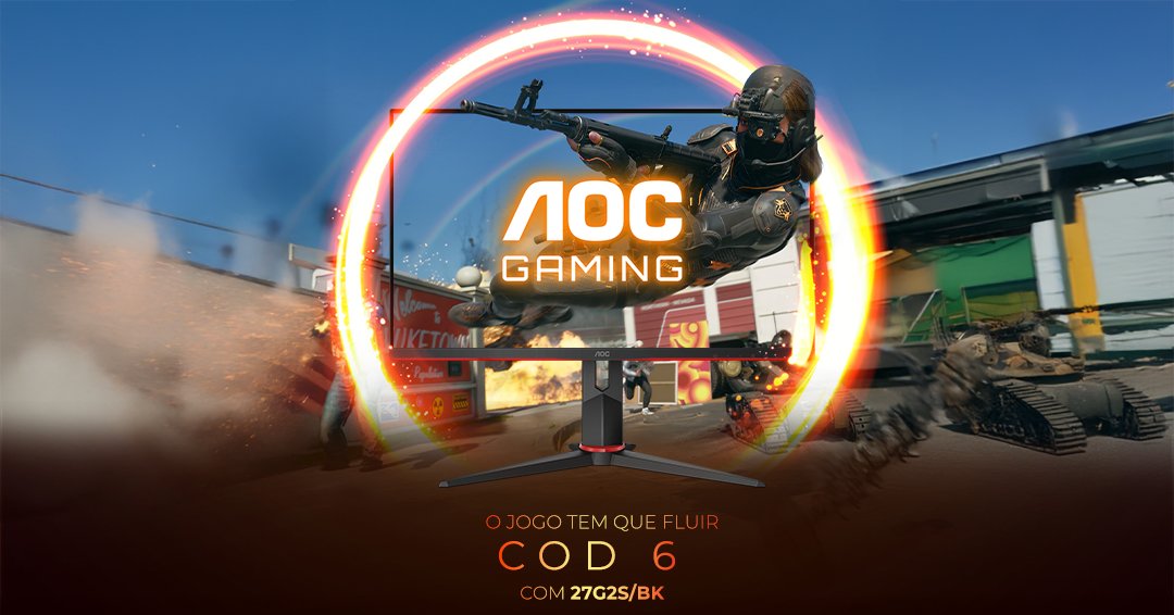 Uma excelente tela deixa qualquer jogo melhor. Com o monitor AOC GAMING 27G2S/BK todo jogo fica perfeito! ​

#AGONbyAOC #Games #Game #fy #fyp #explorer #COD6