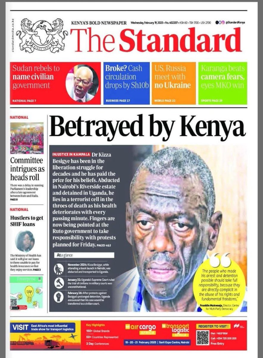 Betrayed by Kenya