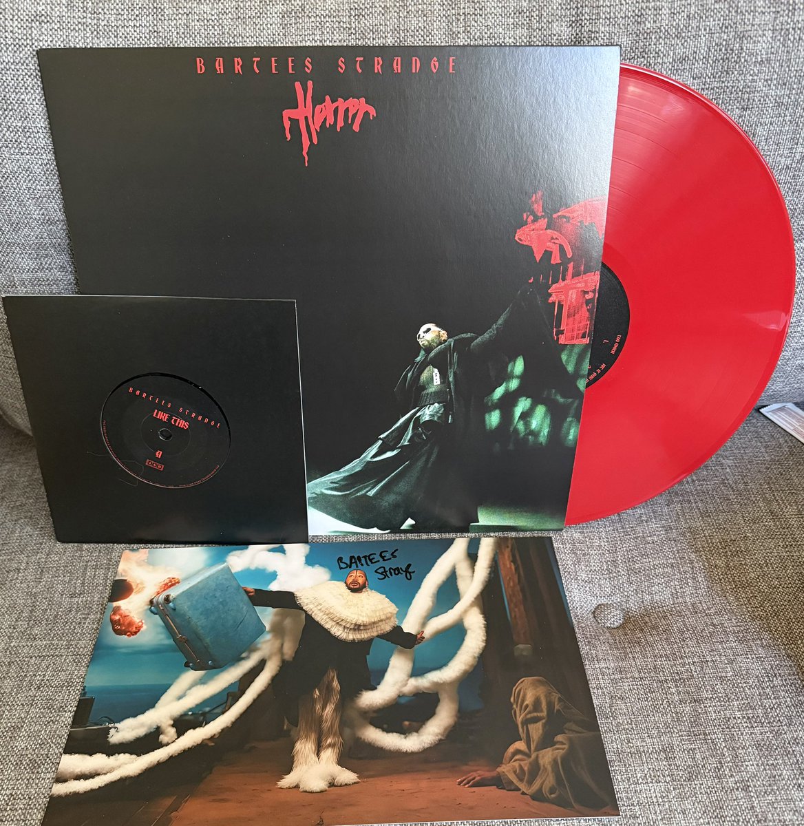 Well look at this my <a href="/Bartees_Strange/">STRANGE</a> dinked edition of “Horror” has arrived after it’s hopefully not to perilous journey across the ocean and it’s as expected awesome.