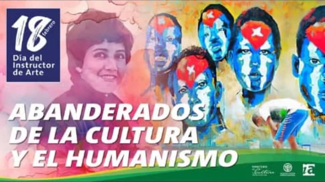 MayraArevich's tweet photo. Felicidades a la Brigada José Martí de instructores de arte, que hoy celebra su día. Promotores de lo mejor de nuestra cultura y tradiciones, ensanchan el alma de la nación en escuelas y comunidades de cada rincón de #Cuba.
#CubaEsCultura 
@bjm_arte https://t.co/E6Cq7g0Hae