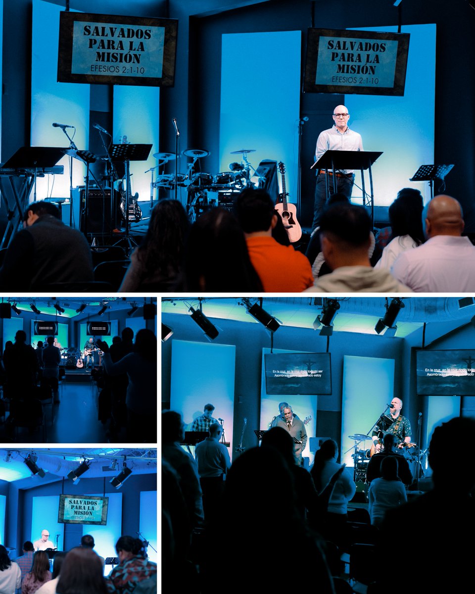 Los creyentes somos salvados por gracia, para ser partícipes de las buenas obras de Dios. (Efesios 2:1-10) ¡Que nuestra vida refleje Su amor y propósito cada día! #ConocerCrecerServirIr