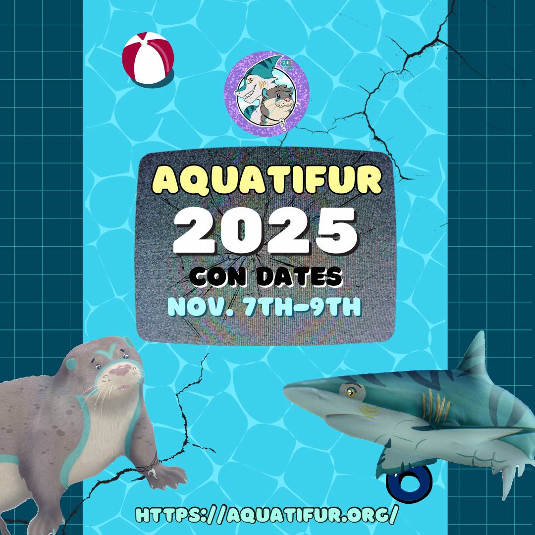 AquatiFur's tweet photo. You asked, we answered! Break the fourth wall with us November 7th-9th! A little fish told me that reg will be opening up soon as well so keep an eye out!

https://t.co/l2yd4OmzNe https://t.co/Rssk5vei3f