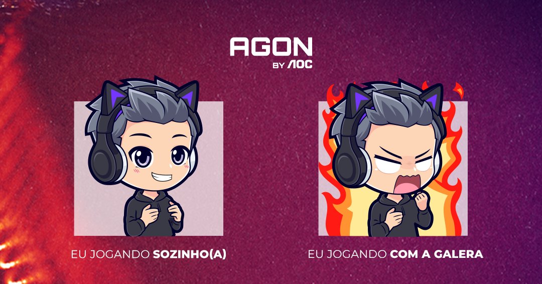 Marque aí quem te faz feliz jogando online!​

#AGONbyAOC #Games #Game #fy #fyp #explorer