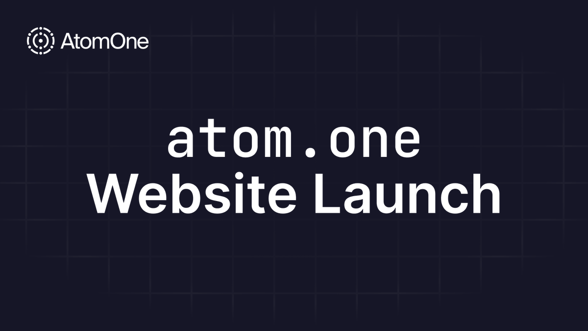 _atomone's tweet photo. 🔊 The first community-driven website for AtomOne is now live! 🎉

Dive into everything you need to know about AtomOne: its vision, its key features, and unique role in the Cosmos ecosystem.

Discover how you can contribute and explore today!

https://t.co/Cbp4cDgmB5 https://t.co/ktgWmfNAqj
