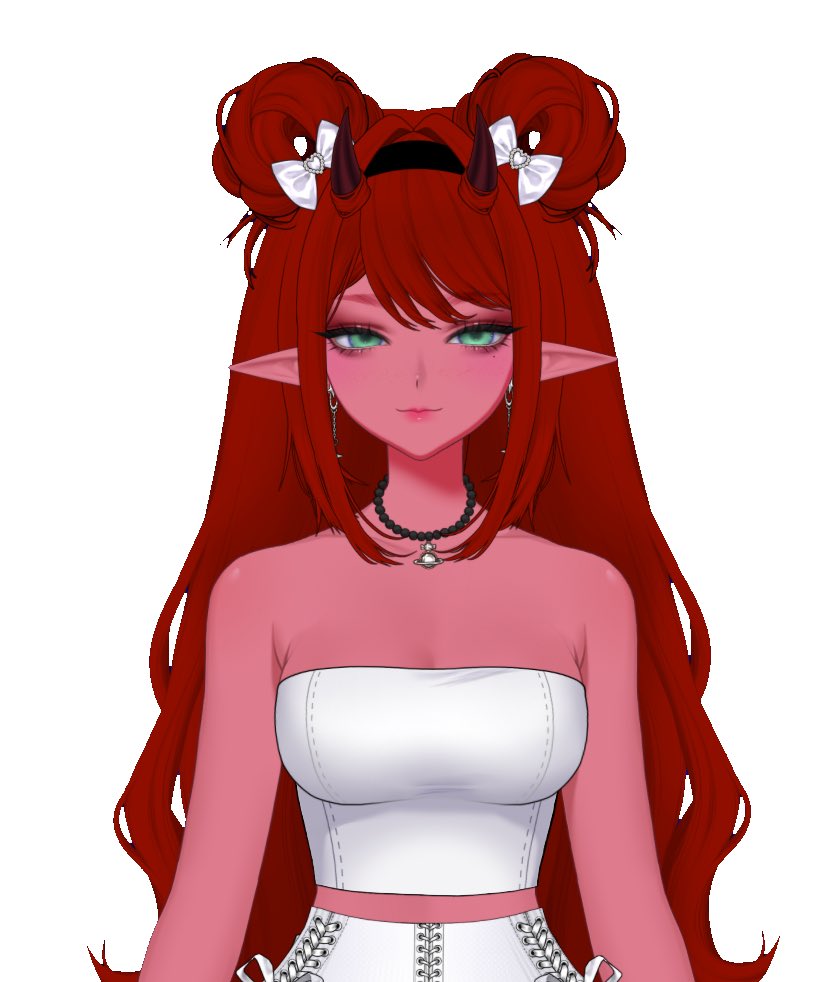 PippinsShire's tweet photo. New tiefling model thanks to @suiika___  customizable model! Go check em out.  #suiika___  #tieflingvtuber https://t.co/8xdBr4Oc8j