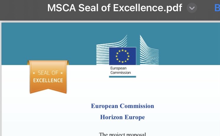 Honored to receive the #MSCA 2024 Postdoc #SealofExcellence!✨Grateful for this recognition of my research on #urban #climate #change #adaptation &amp; looking forward to continuing this amazing journey! ✨Many thanks to ⁦<a href="/RmnHoffmann/">Roman Hoffmann</a>⁩ &amp; IIASA POPJUS for their collaboration!