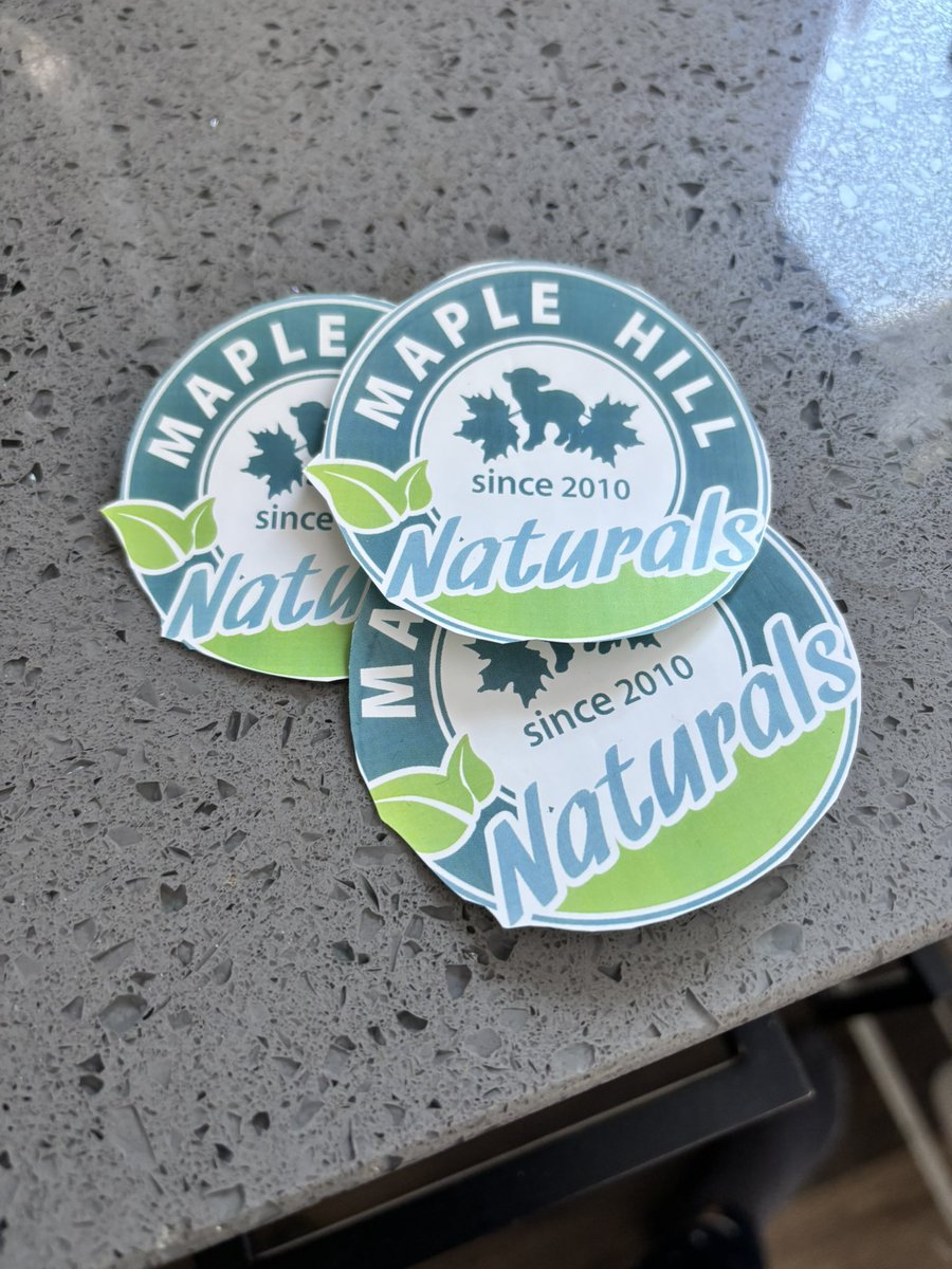 MapleHillNat's tweet photo. Stickers you want stickers well guess what with every order you know get a FREE sticker and a FREE washcloth!! Thank you too everyone who ordered from us!!!! https://t.co/JMYblB6noQ