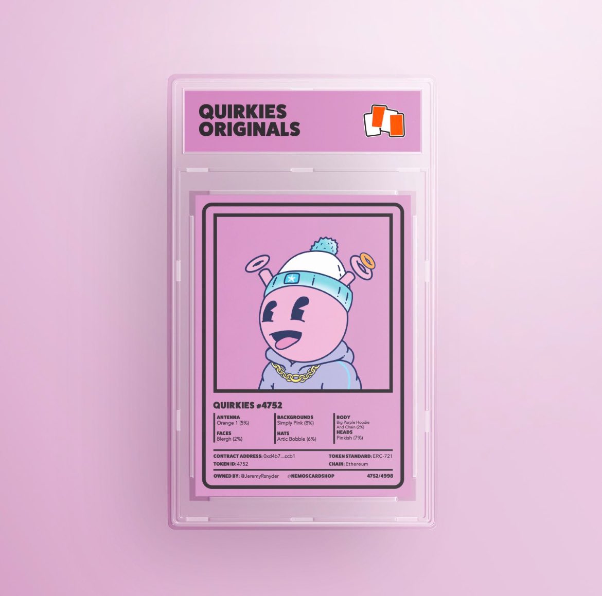 Ceelow.eth (@ceelow_eth) on Twitter photo 🚨Here we go again 🚨
We are giving away this sick <a href="/quirkiesnft/">Quirkies</a> quirkling in both digital and physical versions (examples below👇) thanks to our friends at <a href="/nemoscardshop/">nemoscardshop</a> To Participate be sure to:
1- Follow both <a href="/nerdcave77/">Nerdcave’77</a> and <a href="/nemoscardshop/">nemoscardshop</a>
2- repost
3- tag a friend 🚨Here we go again 🚨
We are giving away this sick <a href="/quirkiesnft/">Quirkies</a> quirkling in both digital and physical versions (examples below👇) thanks to our friends at <a href="/nemoscardshop/">nemoscardshop</a> To Participate be sure to:
1- Follow both <a href="/nerdcave77/">Nerdcave’77</a> and <a href="/nemoscardshop/">nemoscardshop</a>
2- repost
3- tag a friend