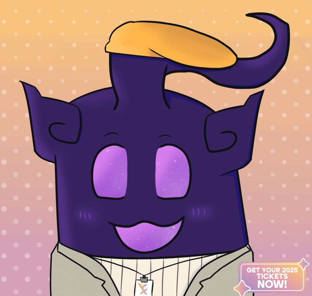 With tickets now live for <a href="/Vtuber_Expo/">VeXpo!</a> , I thought I would borrow some clothing from <a href="/VeXpo_Collie/">Collie Woolchaser</a> (though she wears it better).
Ticket for 2025 acquired, loved last year and excited for this September! #VTuber #ArtUmbra