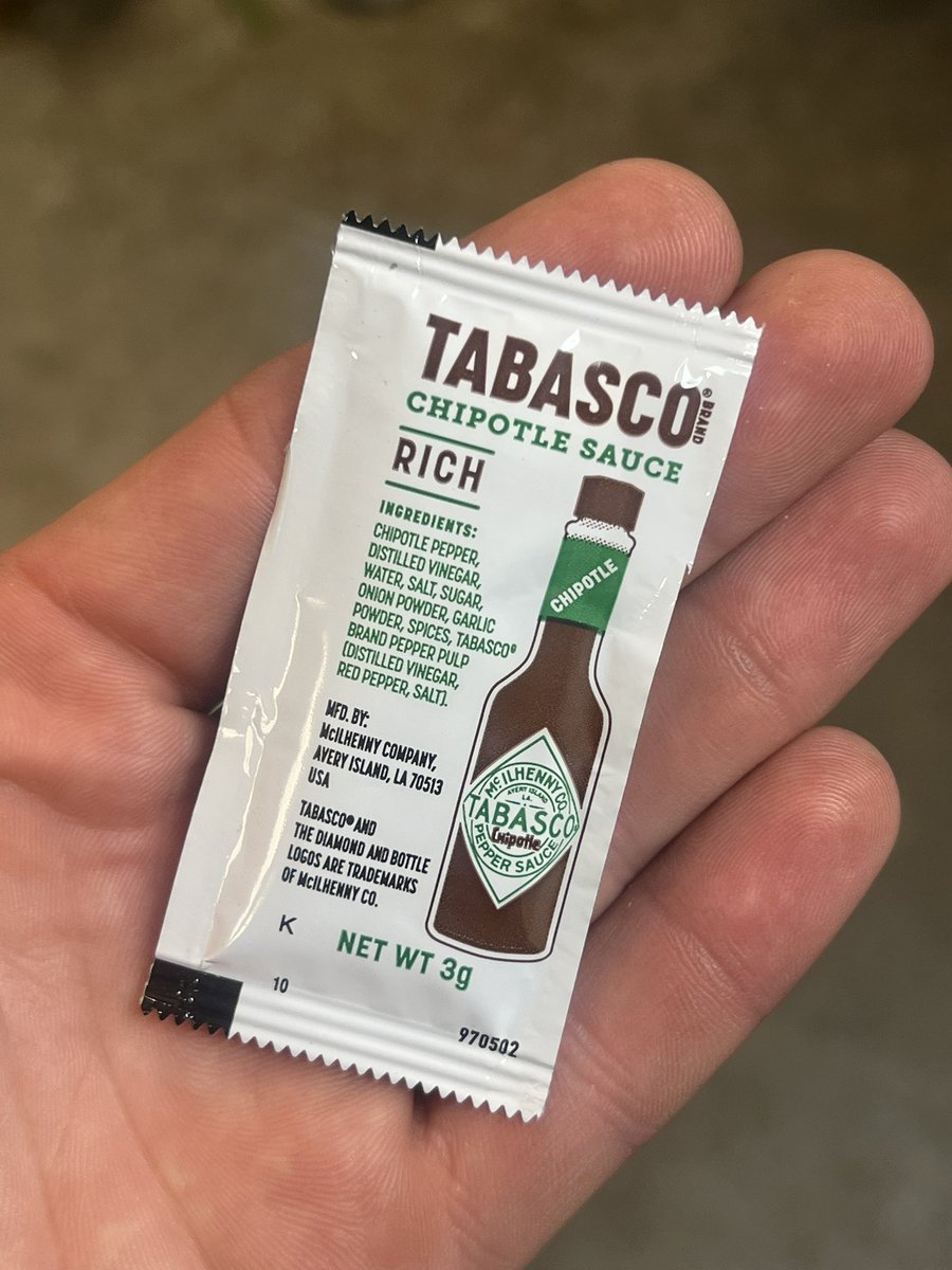 If you buy this Tobasco packet for $9.99 I’ll ship you a 100% wool blanket and a M81 Woodland USARMY old stock woobie for free. 

Because fuck you that’s why.