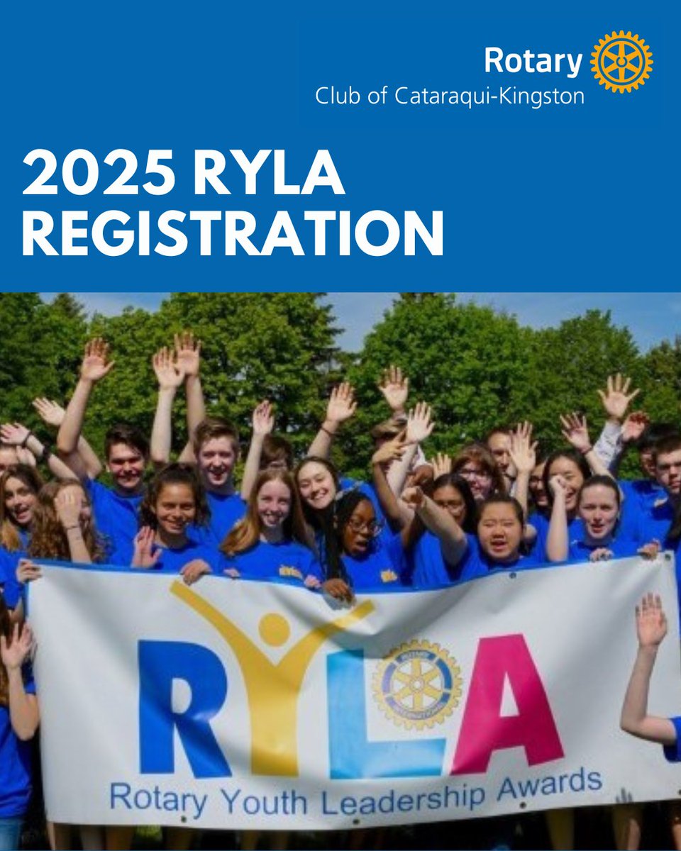 RYLA is a dynamic leadership program by Rotary, helping young leaders grow, connect &amp; thrive! 🌟 We’re sponsoring youth from #YGK—interested? email us at info@ckrotary.org
 Follow RYLA7040 on IG for updates! 
#Leadership #RotaryYouth #MagicofRotary