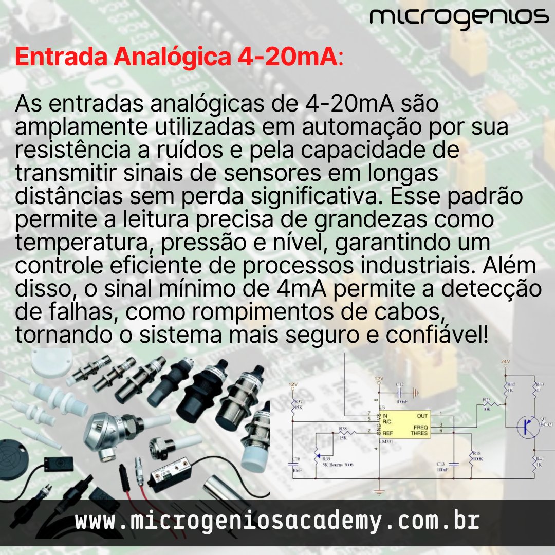 microgenios's tweet image. Dica Técnica da semana: Conheça 2 circuitos essenciais para Projetos de Automação Industrial utilizando Microcontroladores

#microgenios #MicrogeniosAcademy #microcontrolador #IoT #PIC #ESP32 #Arduino #PIC #RaspberryPi #CLP #Automacao