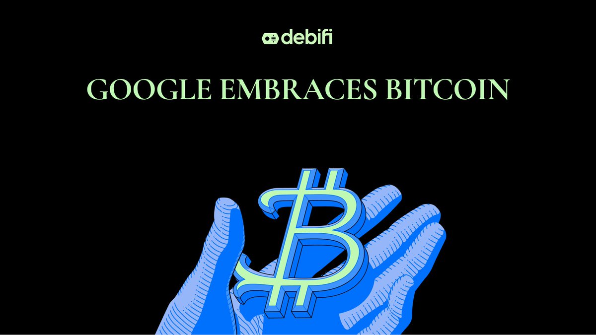 debificom's tweet image. 🚀 BREAKING: Google Embraces Bitcoin 🚀

Google is stepping into #Bitcoin integration! At the Bitcoin Tech Carnival in Hong Kong, Google's Web3 team announced plans to connect Google authentication with #Bitcoinwallets. This move could streamline access and enhance security for