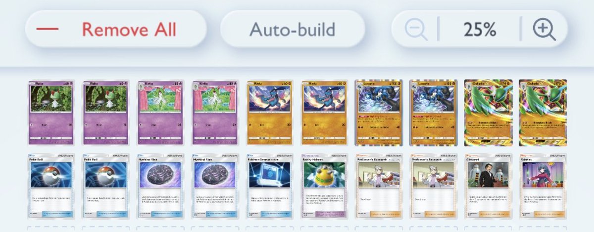 ben_eric_t's tweet photo. @muto_orin It's really fun to use. 2 Lucario makes Erureido hit really hard with only 2 energy needed. https://t.co/bC7bTt68sN