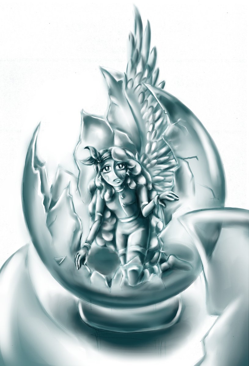 Sharing another WIP and a different painting-technique I'm currently practicing (not done yet). Tribute to Earth from TSBS  #FNAF #TSBS #TLAES #LAES #LunarandEarthShow #earth #daycareattendant 
<a href="/QueenKatluv/">Queen Kat</a>