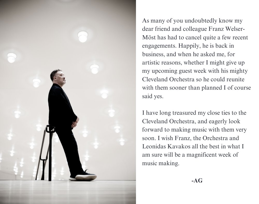 A note from Alan on Cleveland