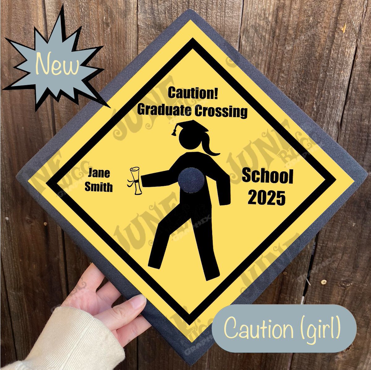 GraphixJunebugg's tweet photo. Caution Grad Cap Toppers🟡🎓
https://t.co/LDsEa4k5Eu

#etsy #etsyshop #etsygifts #etsyfinds #etsyfavorites #grad #graduation #gradcaps #decoration #gradcapdesigns #gradcapdecor #caution #degree #seniors #classof2025 #college #highschool #Proud #milestone #GraphicDesign #art https://t.co/5uAY0wfqA9