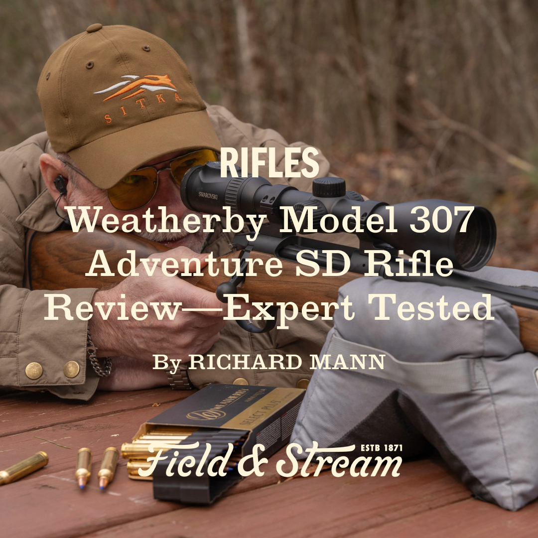 FieldandStream's tweet image. This classically styled bolt-action looks like your grandfather's rifle—but it shoots much better.

Check out our shooting editor's full review - fieldandstream.com/guns/weatherby… 💥

#GunReview #Weatherby #FieldandStream