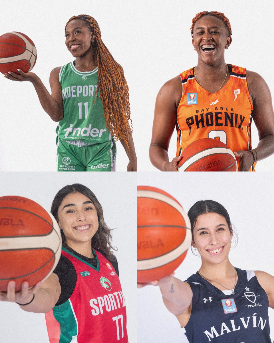 All the smiles are about the basketball feeling 🏀😁 #WBLAmericas