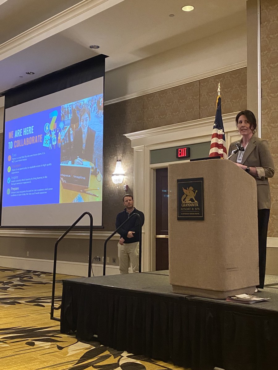 Thank you ⁦<a href="/zSpace/">zSpace</a>⁩ for your partnership and allowing ⁦<a href="/cte_ccs/">CCSCTE</a>⁩ to present our collaboration at the NCACTE Administration Division Conference!