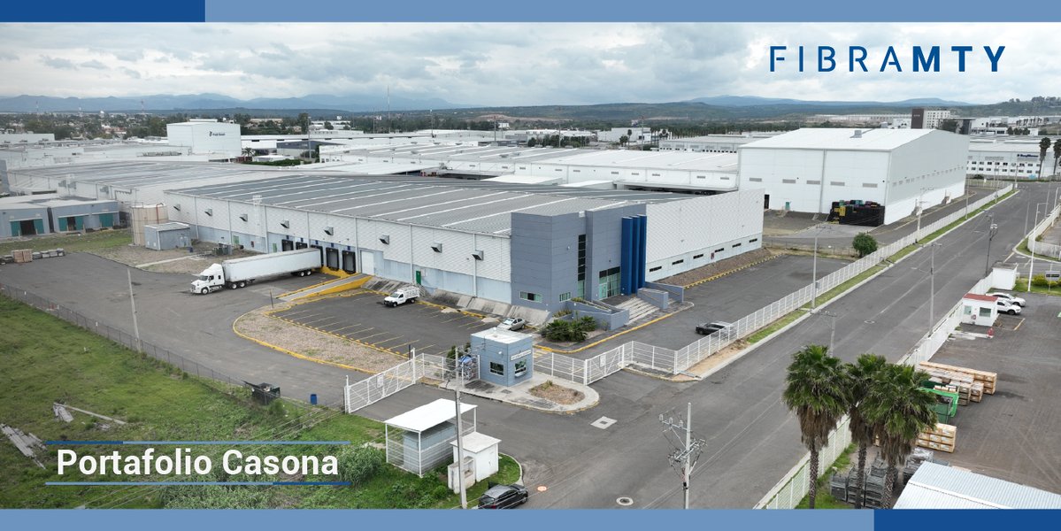 fibra_mty's tweet photo. El portafolio Casona incluye 4 edificios industriales en Irapuato, Parral y Chihuahua, con 30,700 m² de ABR y 87% de ocupación. 🏭 Arrendatarios: filiales de grupos transnacionales en manufactura y logística. 🔗 #PortafolioFibraMty https://t.co/yojS3MDEpQ