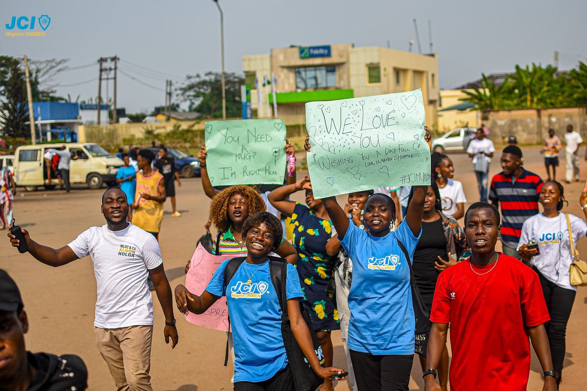 jci_uniben's tweet photo. Leaving beautiful smiles on their faces and love in their hearts.

This experience wasn’t just about giving; it was about bonding as a family and making a difference, one heartfelt interaction at a time.

Enjoy the beautiful moments captured!

#LoveWalk
#Valentine’sDay
#OURLEGACY https://t.co/XJjcjD4Poh