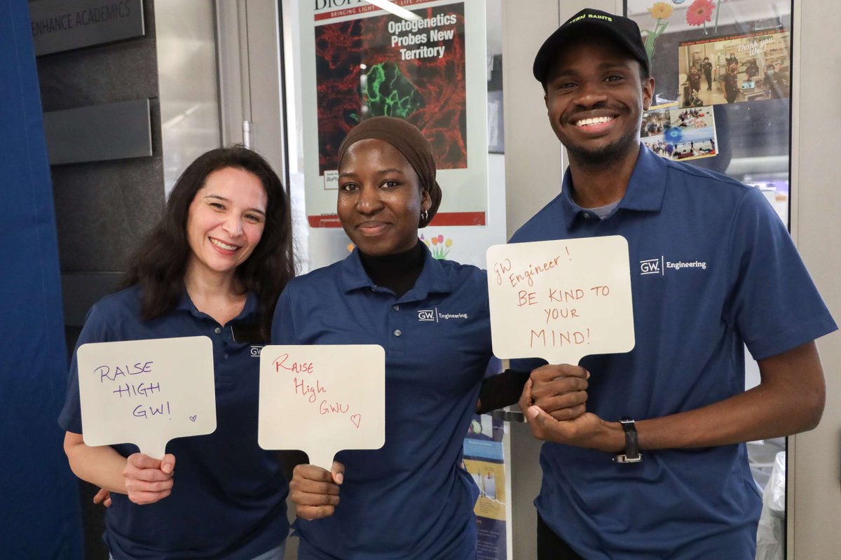gwuengineering's tweet image. 🚀 It’s Engineers Week! 🚀 From Feb 18–Mar 2, GW Engineering is celebrating career growth, community, and innovation. This year’s theme, “Design Your Future,” reflects our students’ bold ideas—showcased in workshops, panels &amp;amp; competitions. #GWEngineering #EngineersWeek2025