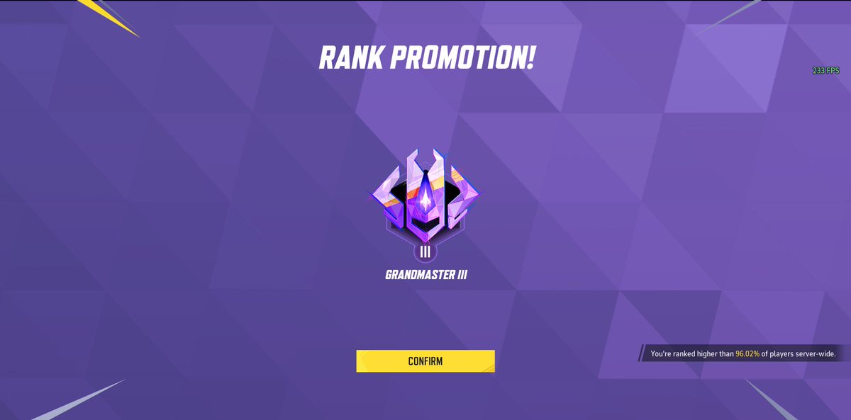 I achieved my goal from earlier today!!

Grandmaster on my second day playing Marvel Rivals :D