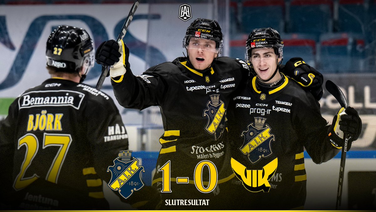 🖤💛 Åh vad det låter bra - tre poäng till vårt svartgula lag.