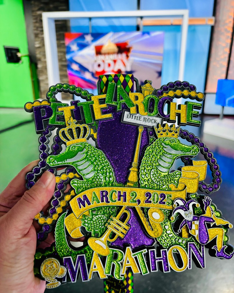 Did you catch Geneva on tv today? She talked all things race AND she brought this year’s gorgeous medal 🤩

You can watch the story online: kark.com/video/little-r…