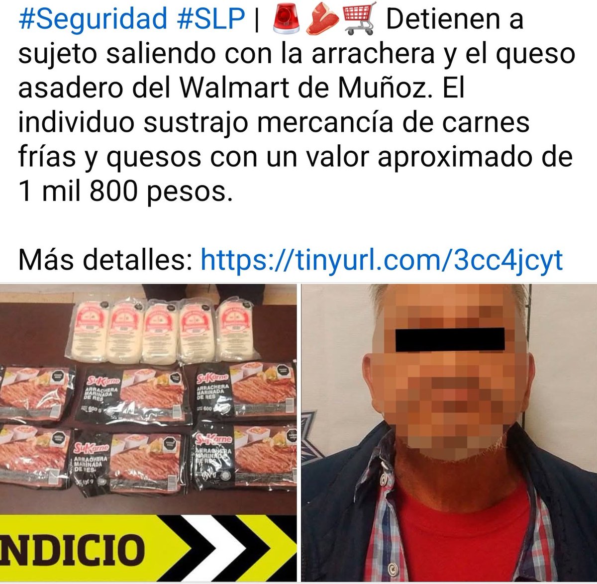Ya encontramos al culpable, se le quedó el asador prendido.