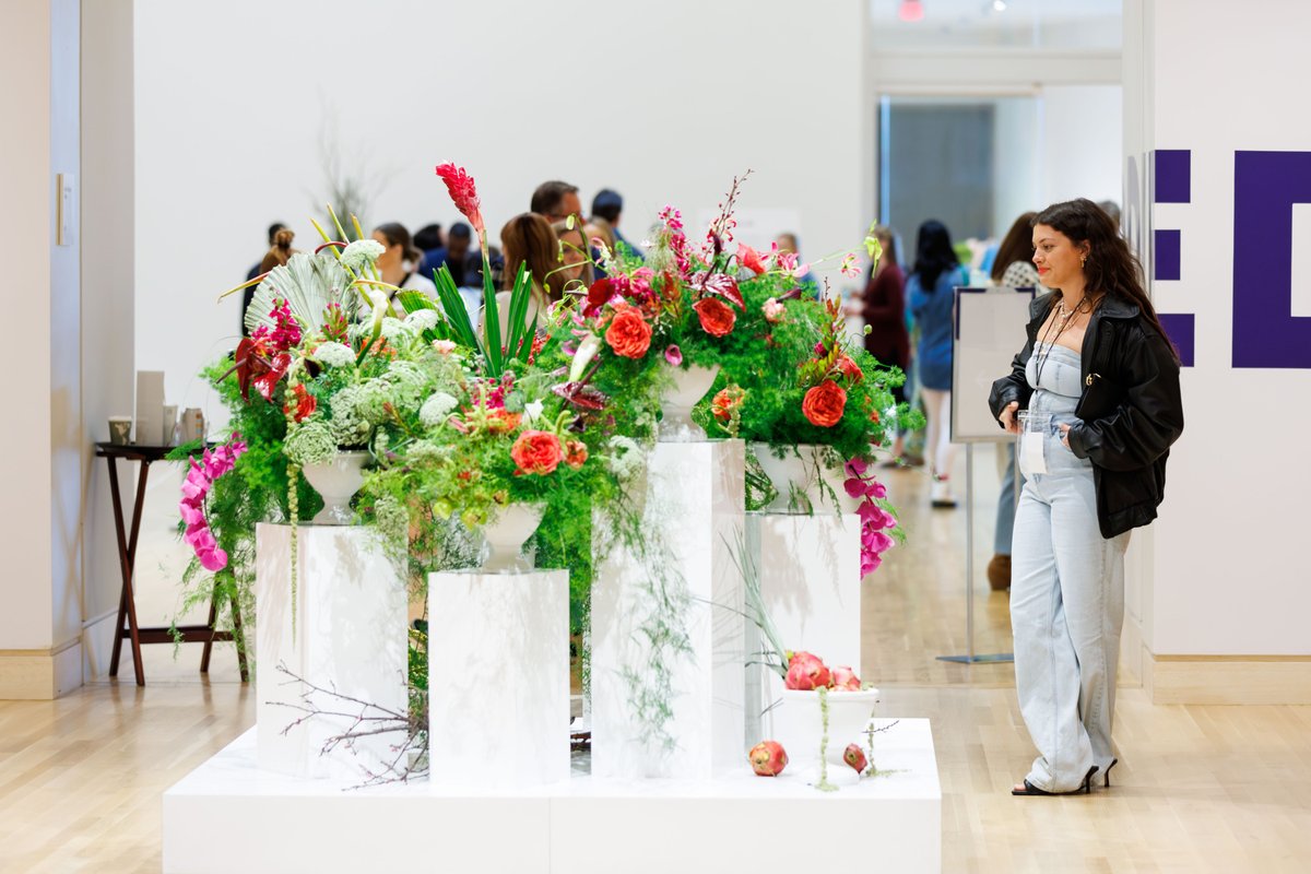 Art in Bloom 2025 tickets are now on sale to the public! Grow for it - get your tickets now at discovernewfields.org/art-bloom 🌼 💐 

Floral design by Brut &amp; Bloom Bespoke Floral Design.