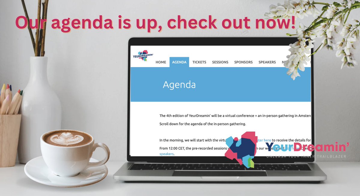 Big news! 🎉 Yeurdreamin will have both online and in-person experiences! 🔥 Join us for insightful sessions, networking, and drinks! 🍹 Tickets for the in-person event go on sale Now — don’t miss out! #YD25 #Salesforce yeurdreamin.eu/agenda/