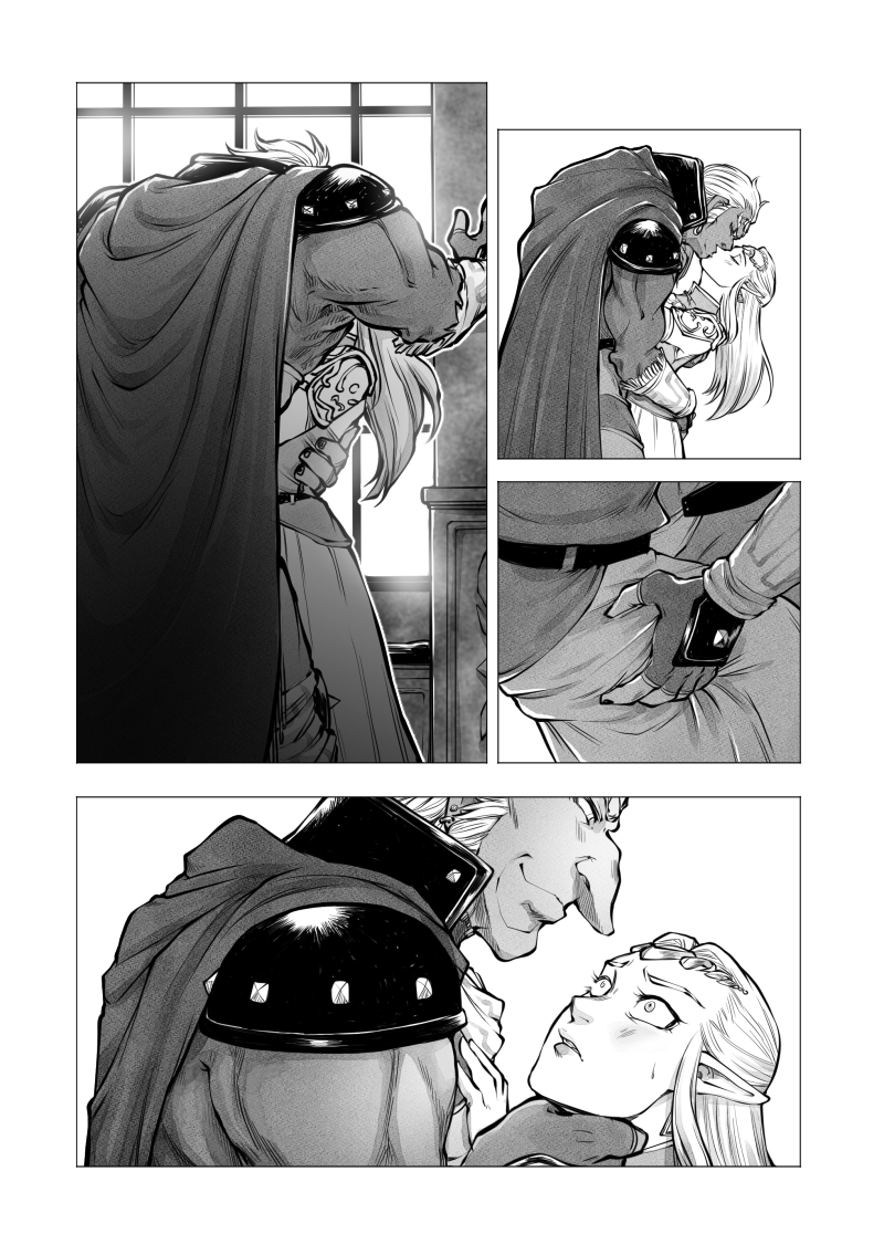 I mentioned my earlier zelgan comic, which is called Wisdom Rises