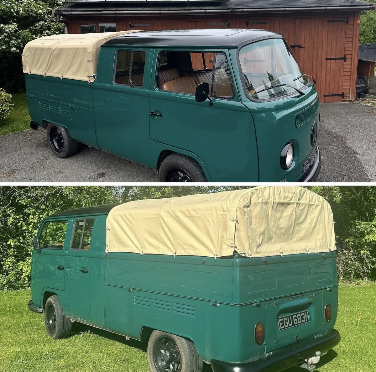 Look out for this stolen VW Crew Cab registration EGU 683H. RT to make it difficult for the villains to move it on. It’s quite distinctive so chances are they’re not very bright….
