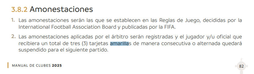 rxhidalgo_'s tweet photo. Marco Montaño si podrá ser parte de la partida entre El Nacional y Barcelona por Conmebol Libertadores, solo ha acumulado dos tarjetas amarillas de momento🔴

ℹ️: Manual de Clubes - Conmebol 2025 https://t.co/FQynMs8NNk