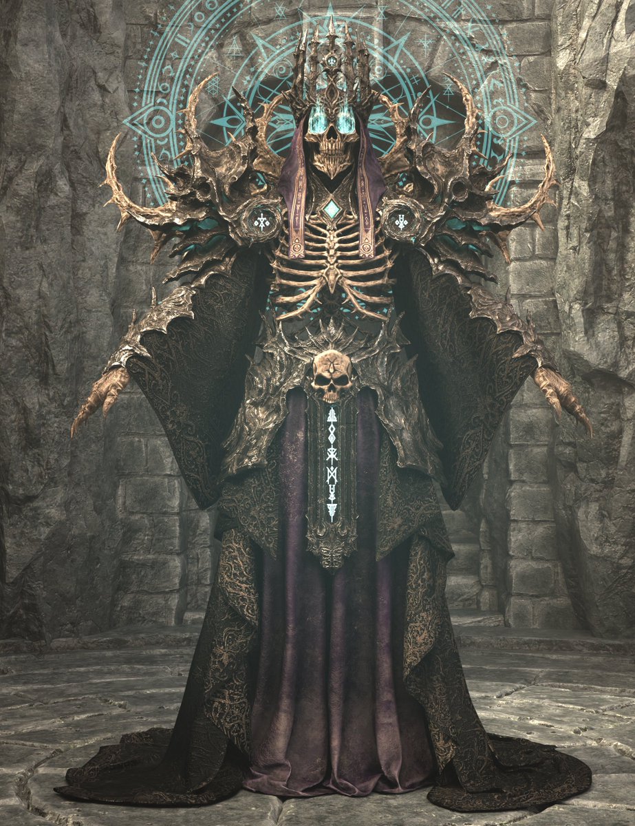 Dan_Titan's tweet photo. Behold, the Lich emerges in its full arcane glory!
First WIP render in DAZ Studio—more to come!
#DarkFantasy #LichLord #FantasyArt #Necromancer #UndeadElegance #3DCharacter #GameArt #ZBrush #DAZ3D #DigitalSculpting #ArcanePower https://t.co/UsvklprTZt