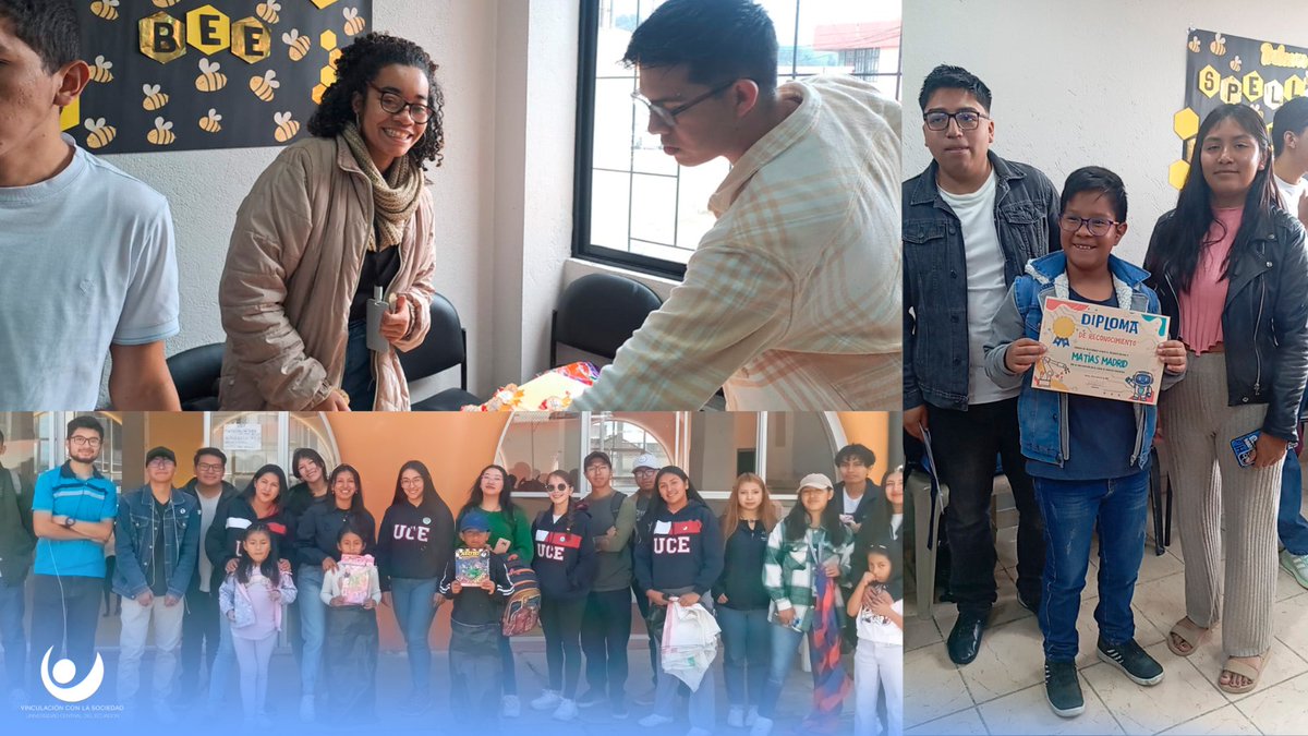 #Infórmate
𝗟𝗮 𝗙𝗮𝗰𝘂𝗹𝘁𝗮𝗱 𝗱𝗲 𝗙𝗶𝗹𝗼𝘀𝗼𝗳𝗶́𝗮 𝘁𝗿𝗮𝗻𝘀𝗳𝗼𝗿𝗺𝗮 𝗿𝗲𝗮𝗹𝗶𝗱𝗮𝗱𝗲𝘀.
A través de proyectos de vinculación con la sociedad, llevamos conocimiento, cultura y esperanza a los barrios de Quito.
#SoyVinculación
#AdelanteUniversidadCentral