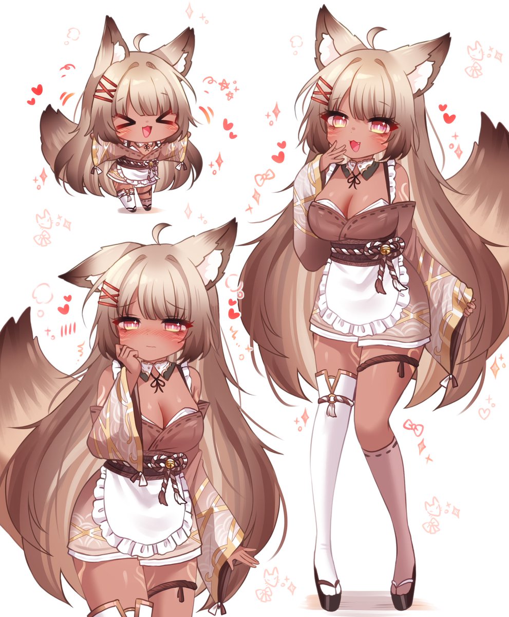 DarlingNyxx's tweet image. So many new friends, so I figured I’d re~introduce myself❤️

Haii Haii fluffsᰔᩚ 

I’m Nyxx (🦊⛩️☕️) I’m a cafe kitsune! 

🎨 tag: #FoxsuArt
