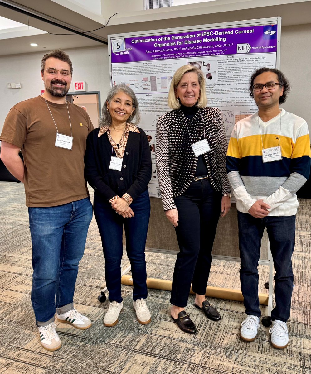 NYU Langone Ophthalmology (@nyulangoneeye) on Twitter photo Drs. Sean Ashworth, Shukti Chakravarti, Chair Kathryn Colby, and George Maiti attended the Cornea and Ocular Surface Biology, Pathology and Regeneration <a href="/GordonConf/">Gordon Research Conferences</a> scientific conference this week in Ventura, CA. Drs. Sean Ashworth, Shukti Chakravarti, Chair Kathryn Colby, and George Maiti attended the Cornea and Ocular Surface Biology, Pathology and Regeneration <a href="/GordonConf/">Gordon Research Conferences</a> scientific conference this week in Ventura, CA.