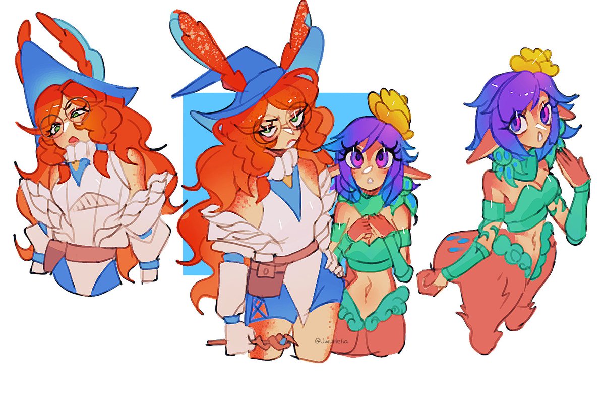 Aurora and Lillia ✂️