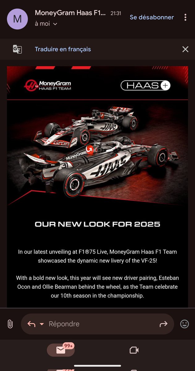 TGM_TC's tweet photo. #f175 Haas https://t.co/fzM2fZW80P