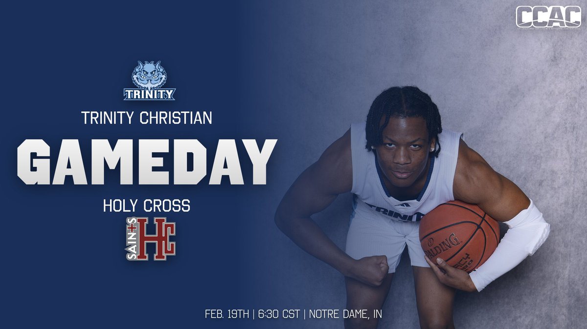 Your 🧌’s hit the road tomorrow afternoon for another CCAC conference battle against Holy Cross‼️

🏀: TCC🆚Holy Cross
📅: Feb. 19th
⏰: 6:30 CST
📍: Notre Dame, IN
